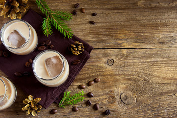 Irish cream coffee liqueur