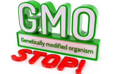 GMO Stop - High quality 3D Render