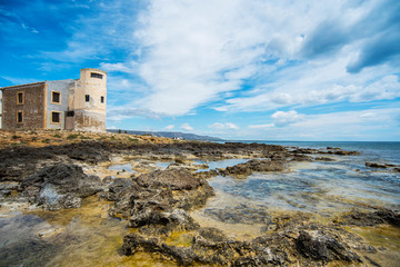 Fototapeta na wymiar Lungomare e spiagge di Noto - Siracusa - Sicilia