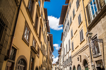 Italian street within the city.