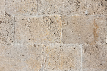 Seamless light brick stone texture pattern
