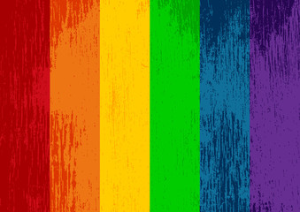 grunge gay flag