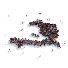people group shape map Haiti