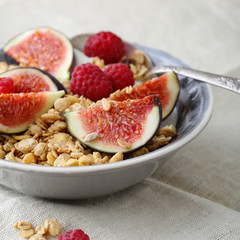breakfast bowl with fruits