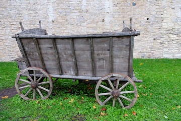 Fototapeta na wymiar Old chuck wagon