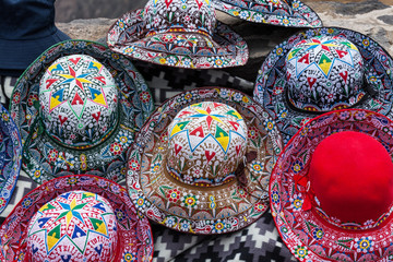 beautiful Peruvian hats