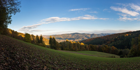 Schwarzwaldpanorama im Herbst