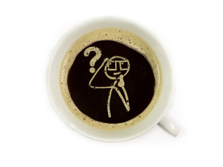 Kaffee um nachts durch zu lernen