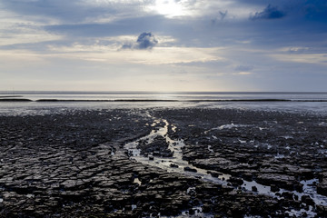 Wattenmeer in der Meldorfer Bucht