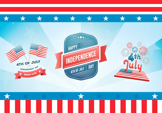 Independence Day Logos