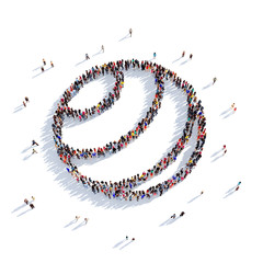 ball sport game people 3d