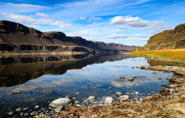 Fototapeta premium Sun Lakes-Dry Falls State Park