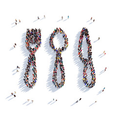 table set restaurant people 3d