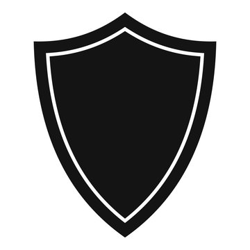 Shield for war icon. Simple illustration of shield for war vector icon for web
