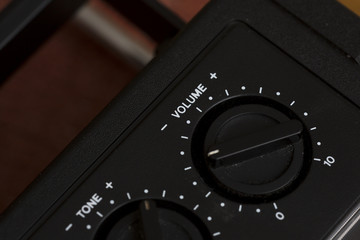 Volume switch from a very old radio.