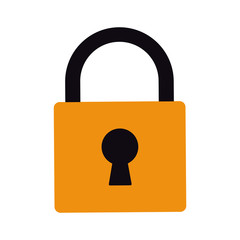 safe secure padlock isolated icon vector illustration design