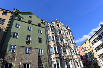 Obraz premium Innsbrucker Altstadt Helblinghaus