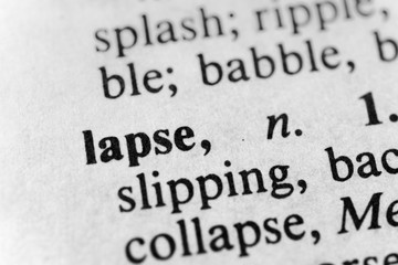 Obraz premium Lapse