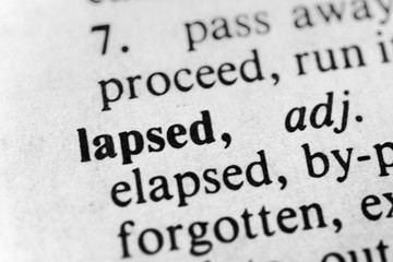 Lapsed