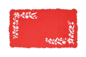 Embroidered Hungarian tablecloth