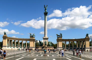 Fototapeta na wymiar Heldenplatz Budapest