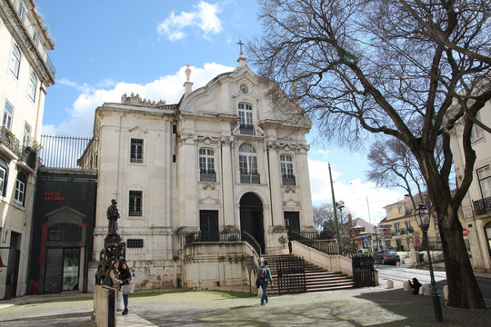 Lisbonne, &Eacute;glise Santo Antonio
