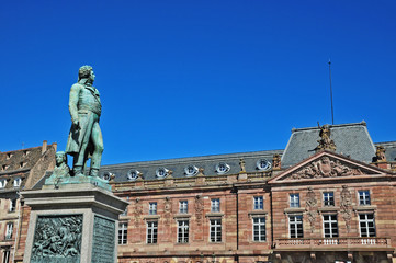 Fototapeta na wymiar Strasburgo - Strasbourg, Place Kleber - Alsazia - Francia