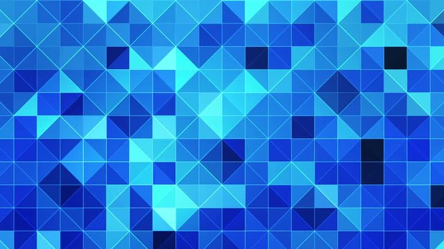 Pattern blue triangle polygon  winter background