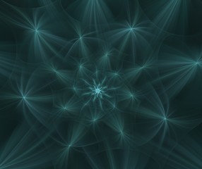 abstract fluffy fractal computer generated image, background for text labels