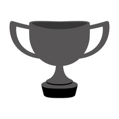 trophy cup winner isolated icon vector illustration design