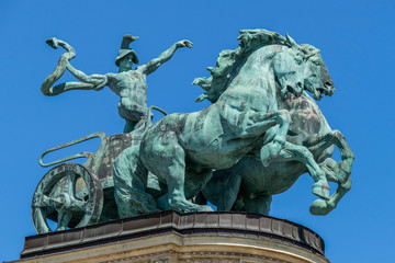 Fototapeta premium Heldenplatz Budapest