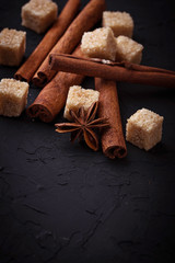 Cinnamon, anise and  brown sugar