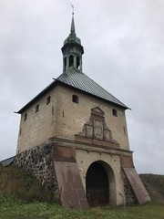 Fototapeta na wymiar Johannisborg castle ruin, Norrkoping, Sweden