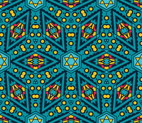 seamless vector  Geometric print