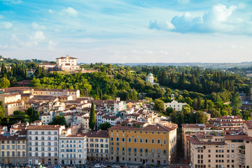 Fototapeta na wymiar Florence, Italy cityscape 