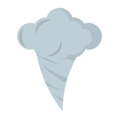 twister climate symbol isolated icon vector illustration design