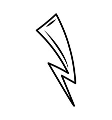 ray storm climate isolated icon vector illustration design