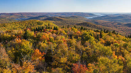 West Mountain and Sacandaga Lake Panorama