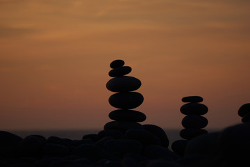 Westward Ho! pebblestack