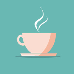 Coffee cup - vector illustration