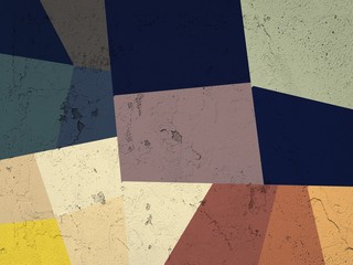 Blue, yellow , brown and black abstract background illustration