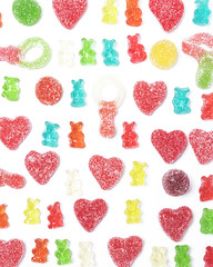 dolci caramelle gommose marshmallow