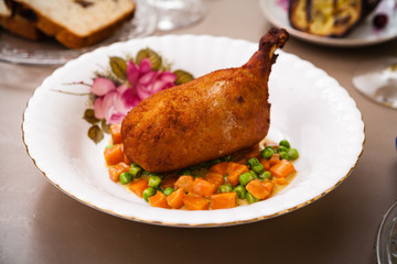 Chicken kiev meal