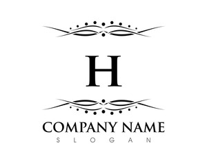 H Letter Royal Logo