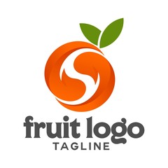 fruit vector logo