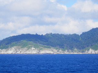 Fototapeta premium 金華山(東岸)