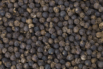black pepper grain as background