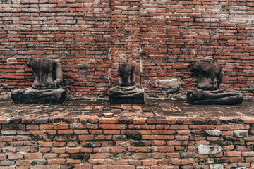Worship of Thailand,Worship of Thailand,Buddha statue,History of Thailand,Buddha statue Temple of Ayutthaya Province. Ayutthaya Historical Park, Thailand 