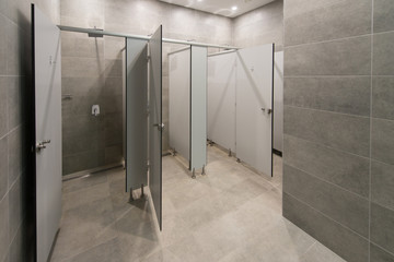 Interior Of A Shower Room