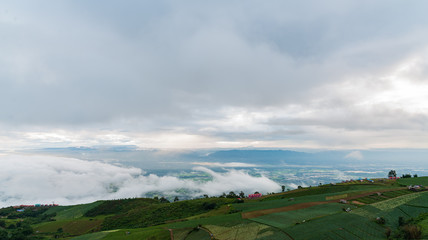 Fototapeta na wymiar mountain landscape at Phu Thap Boek